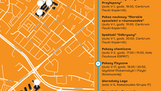 Spis atrakcji strefy pokazowej dziewiątej edycji nocy nauki